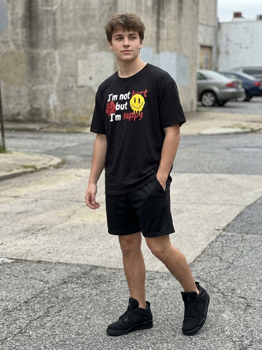 Hurt Happy Unisex 100% Cotton T-Shirt